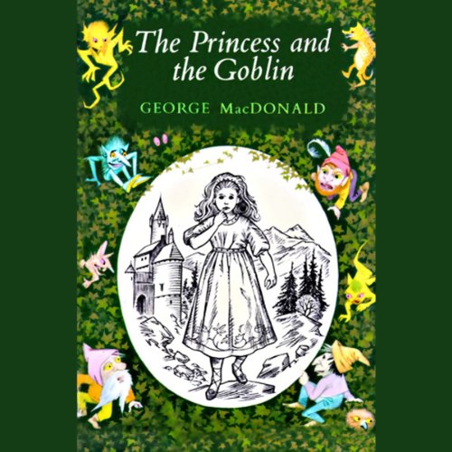 Diseño de la portada del título The Princess and the Goblin