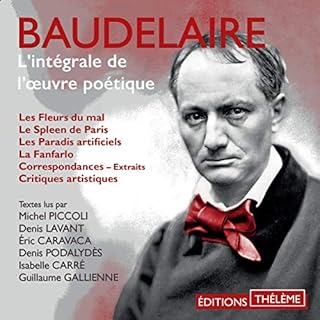 L'intégrale de l'œuvre poétique Audiolibro Por Charles Baudelaire arte de portada