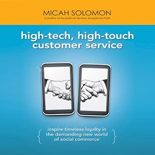 High-Tech, High-Touch Customer Service Audiobook By Micah Solomon cover art