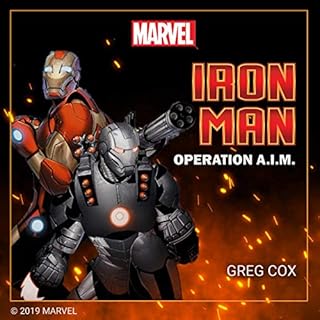 Iron Man Audiolibro Por Greg Cox, Marvel arte de portada