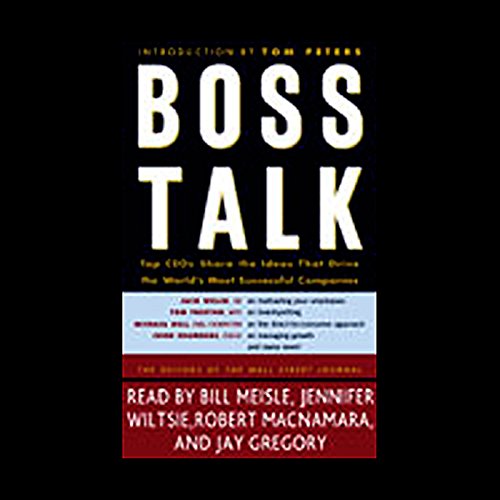 Boss Talk Audiobook By The Editors of the Wall Street Journal cover art