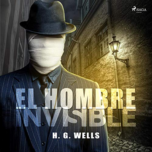 Diseño de la portada del título El hombre invisible