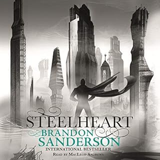 Steelheart Audiolibro Por Brandon Sanderson arte de portada