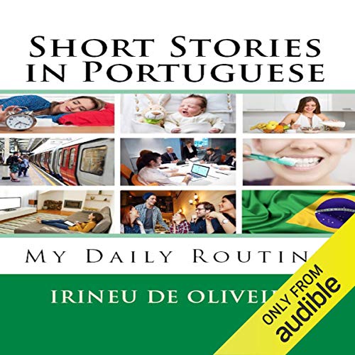 Short Stories in Portuguese Audiolibro Por Irineu De Oliveira arte de portada