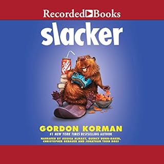 Slacker Audiolibro Por Gordon Korman arte de portada