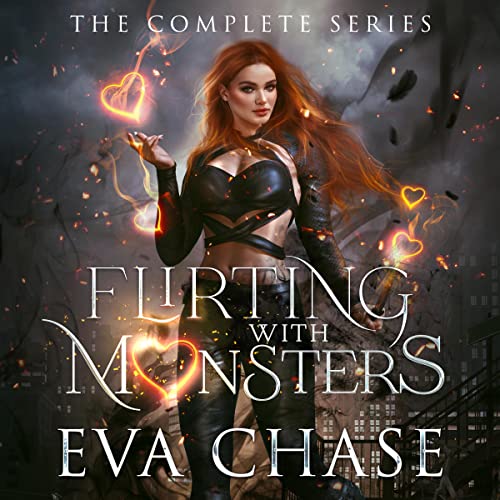 Flirting with Monsters Audiolibro Por Eva Chase arte de portada