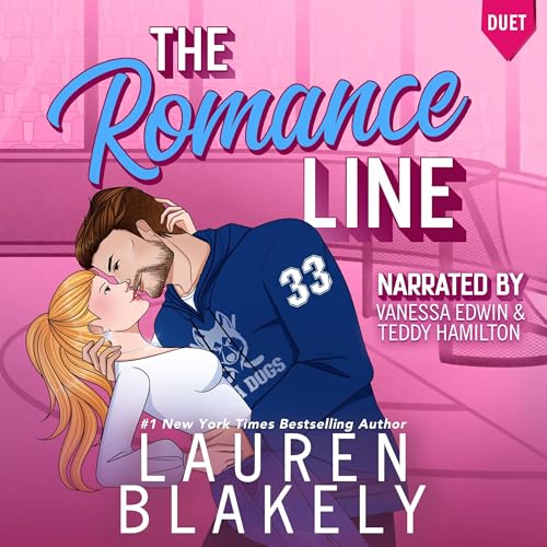 The Romance Line Audiolibro Por Lauren Blakely arte de portada