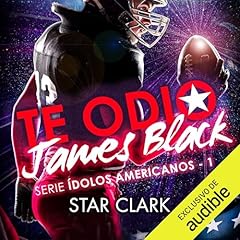 Diseño de la portada del título Te odio, James Black