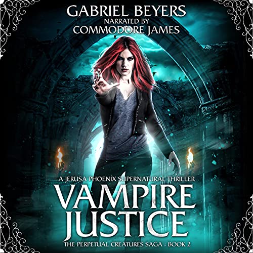 Vampire Justice: A Jerusa Phoenix Supernatural Thriller Audiolivro Por Gabriel Beyers capa