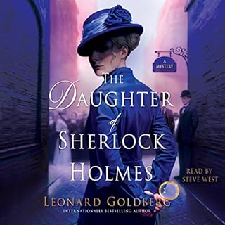 The Daughter of Sherlock Holmes Audiolibro Por Leonard Goldberg arte de portada