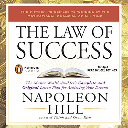 The Law of Success Audiolibro Por Napoleon Hill arte de portada