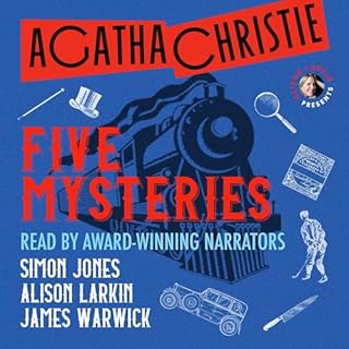 Agatha Christie: Five Mysteries Audiobook By Agatha Christie cover art