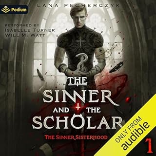 The Sinner and the Scholar Audiolibro Por Lana Pecherczyk arte de portada