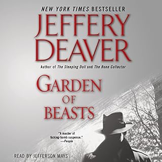 Garden of Beasts Audiolibro Por Jeffery Deaver arte de portada