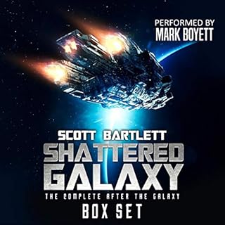 Shattered Galaxy Audiobook By Scott Bartlett cover art