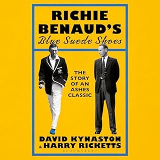 Richie Benaud’s Blue Suede Shoes cover art