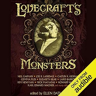 Lovecraft's Monsters Audiolibro Por Neil Gaiman, Ellen Datlow - editor arte de portada