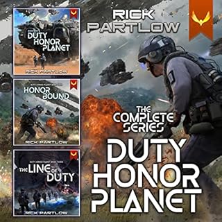 Duty, Honor, Planet Audiobook By Rick Partlow cover art