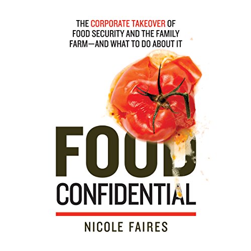 Diseño de la portada del título Food Confidential