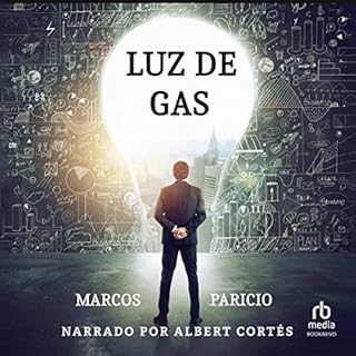 Diseño de la portada del título Luz de Gas