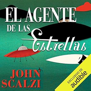 Diseño de la portada del título El Agente de las Estrellas