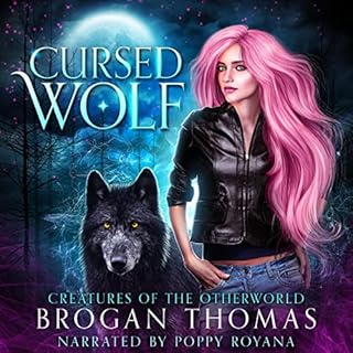 Cursed Wolf Audiolibro Por Brogan Thomas arte de portada