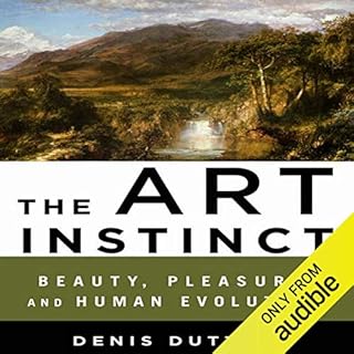 The Art Instinct Audiolibro Por Denis Dutton arte de portada