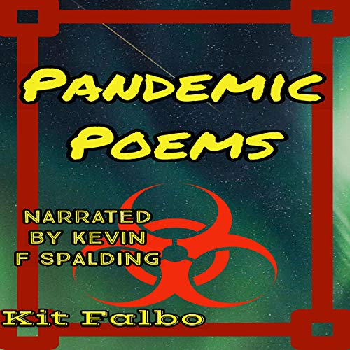 Pandemic Poems Audiolibro Por Kit Falbo arte de portada