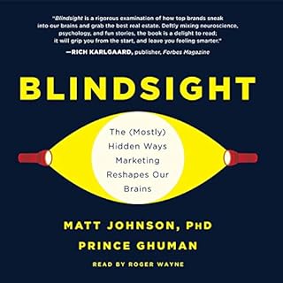 Blindsight Audiolibro Por Matt Johnson PhD, Prince Ghuman arte de portada