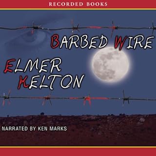 Barbed Wire Audiolibro Por Elmer Kelton arte de portada