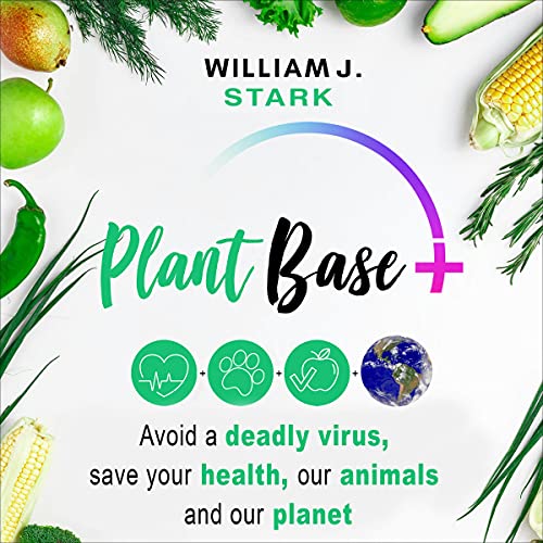 Plant Base+ Audiolibro Por William J. Stark arte de portada