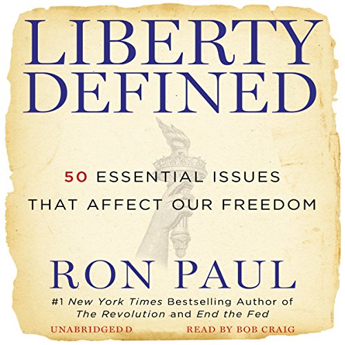 Liberty Defined Audiolibro Por Ron Paul arte de portada