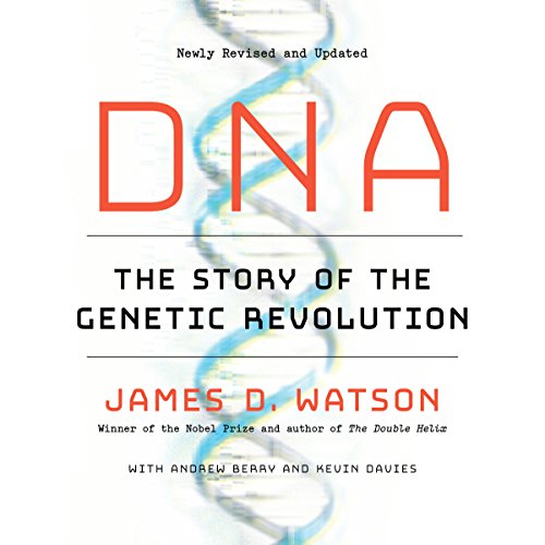 DNA Audiolibro Por James D. Watson, Andrew Berry, Kevin Davies arte de portada