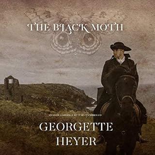 The Black Moth Audiolibro Por Georgette Heyer arte de portada