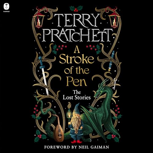 A Stroke of the Pen Audiobook By Terry Pratchett, Neil Gaiman - foreword cover art