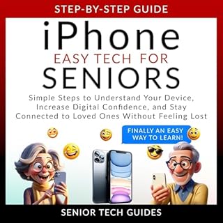 iPhone Easy Tech for Seniors Audiobook By Phil Higgins cover art