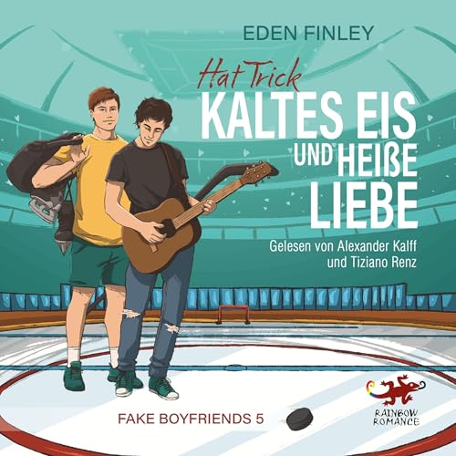 Hat Trick – Kaltes Eis und heiße Liebe Audiolivro Por Eden Finley capa