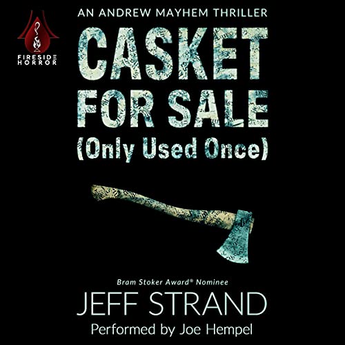 Casket for Sale (Only Used Once) Audiolibro Por Jeff Strand arte de portada