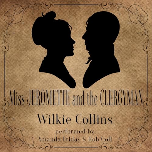 Diseño de la portada del título Miss Jeromette and the Clergyman