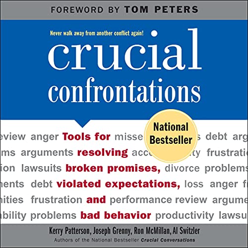 Crucial Confrontations Audiobook By Kerry Patterson, Joseph Grenny, Ron McMillan, Al Switzler cover art