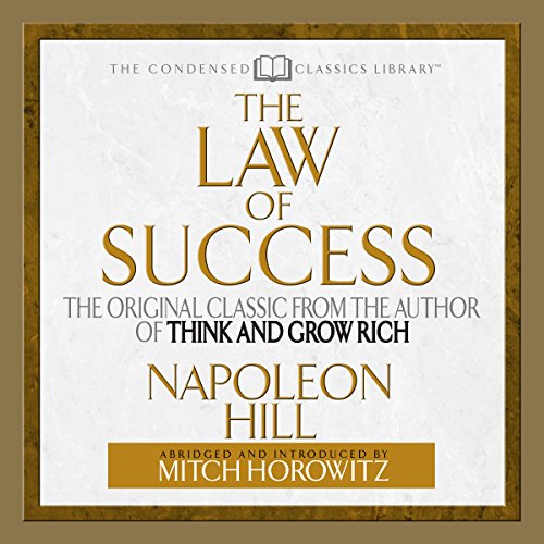 The Law of Success Audiolibro Por Napoleon Hill, Mitch Horowitz arte de portada