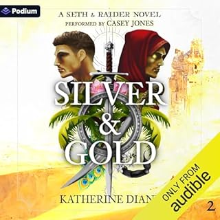 Silver & Gold Audiolibro Por Katherine Diane arte de portada