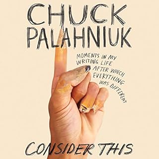 Consider This Audiolibro Por Chuck Palahniuk arte de portada