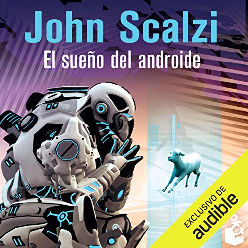 Diseño de la portada del título El Sueño del Androide (The Android's Dream)