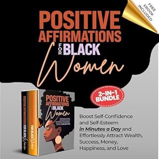 Positive Affirmations for Black Women: 2 in 1 Bundle Audiolibro Por Alisha Kapani arte de portada