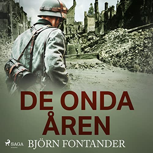 De onda åren Audiolivro Por Björn Fontander capa