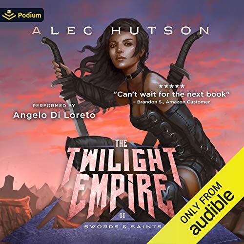 The Twilight Empire Audiolibro Por J.A. Hutson arte de portada