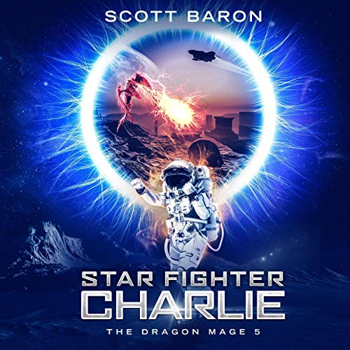 Star Fighter Charlie Audiolibro Por Scott Baron arte de portada