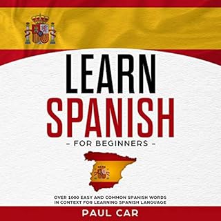 Learn Spanish for Beginners Audiolibro Por Paul Car arte de portada