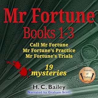 Mr Fortune—Books 1-3 Audiolibro Por H. C. Bailey arte de portada